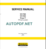 W170D-W190D SERIVCE MANUAL