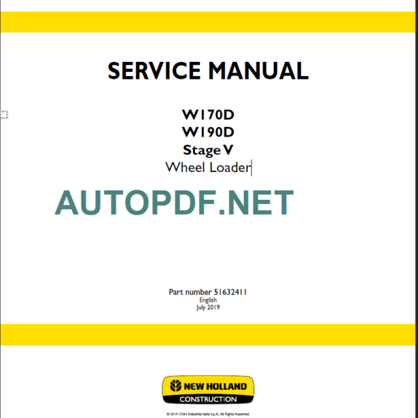 W170D-W190D SERIVCE MANUAL