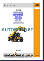 527-58 SERVICE MANUAL