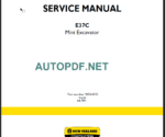 E37C SERVICE MANUAL