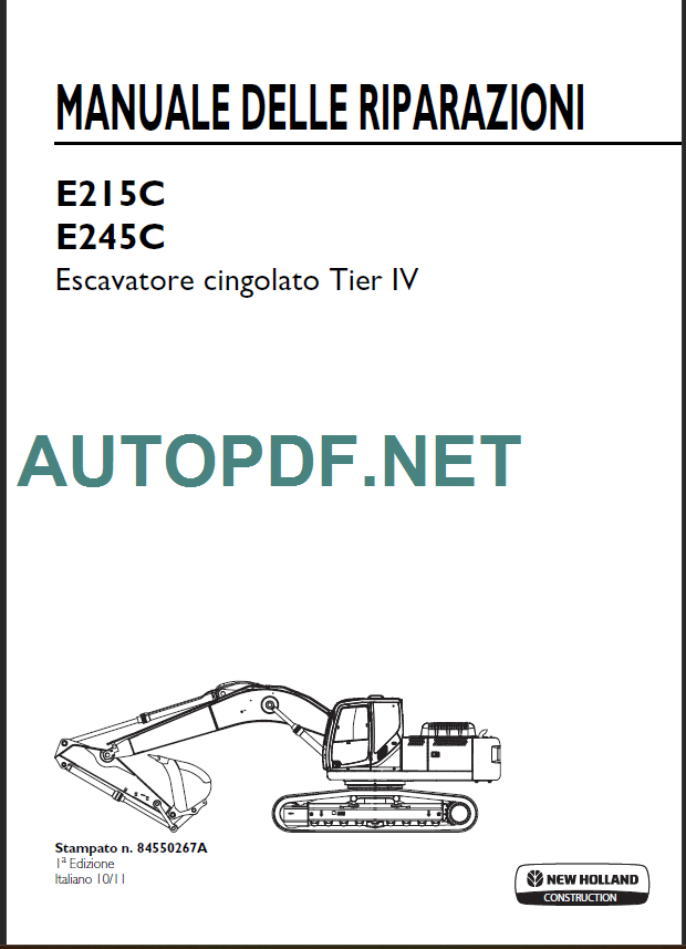 E215C-E245C MANUALE DELLE RIPARAZIONI