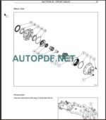 B90B-B95B-B95BLR-B95BTC-B110B-B115B SERVICE MANUAL