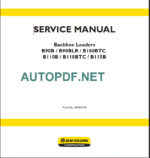 B90B-B90BLR-B100BTC-B110B-B110BTC-B115B SERVICE MANUAL