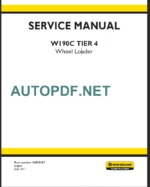 W190C TIER4 SERVICE MANUAL