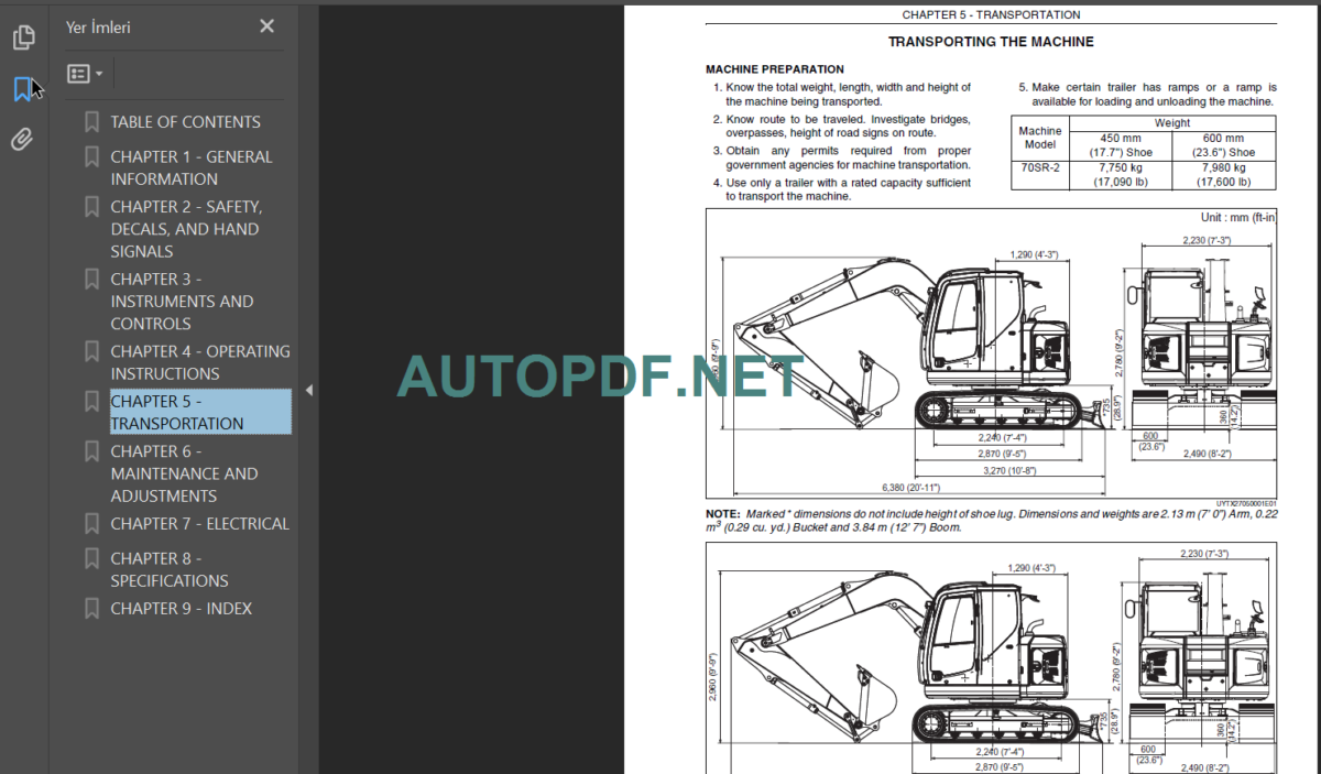 70SR-2 ACERA OPERATOR’S MANUAL