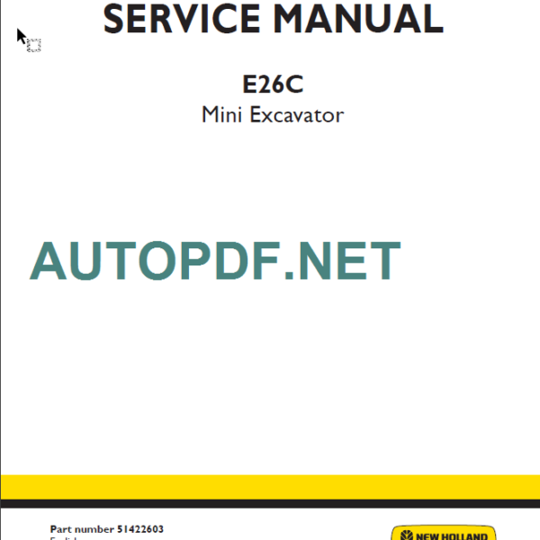 E26C SERVICE MANUAL 2018