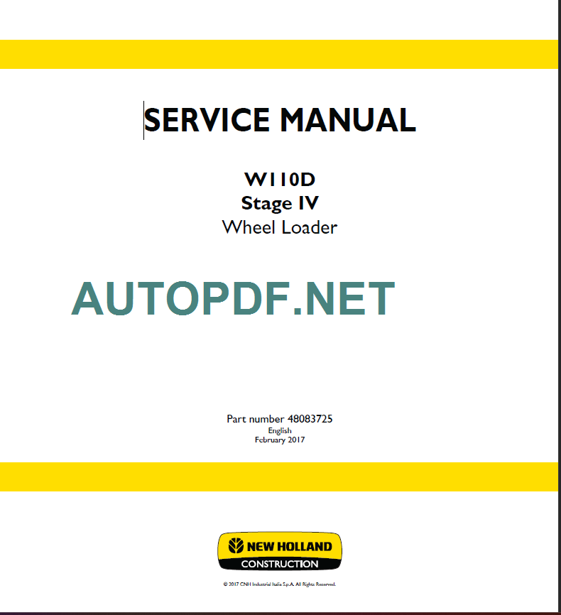 W110D SERIVCE MANUAL