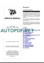 JS200-JS210-JS220-JS235 SERVICE MANUAL