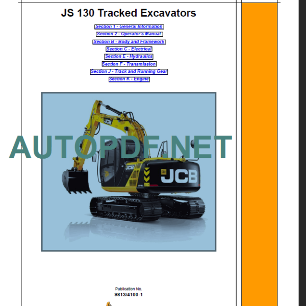 JS130 SERVICE MANUAL