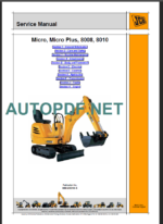 MICRO MICROPLUS-8008-8010 SERVICE MANUAL