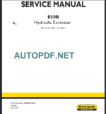 E50B SERVICE MANUAL