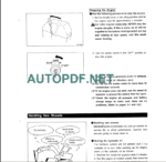 SK024-SK037-SK032 OPERATORS MANUAL