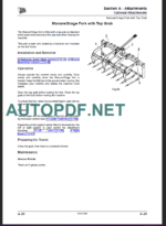 SKID STEER SMALL PLATFORM SERVICE MANUAL