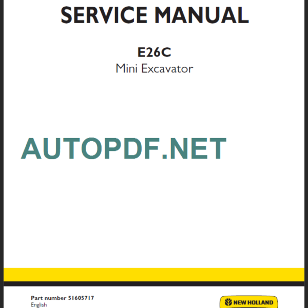 E26C SERVICE MANUAL