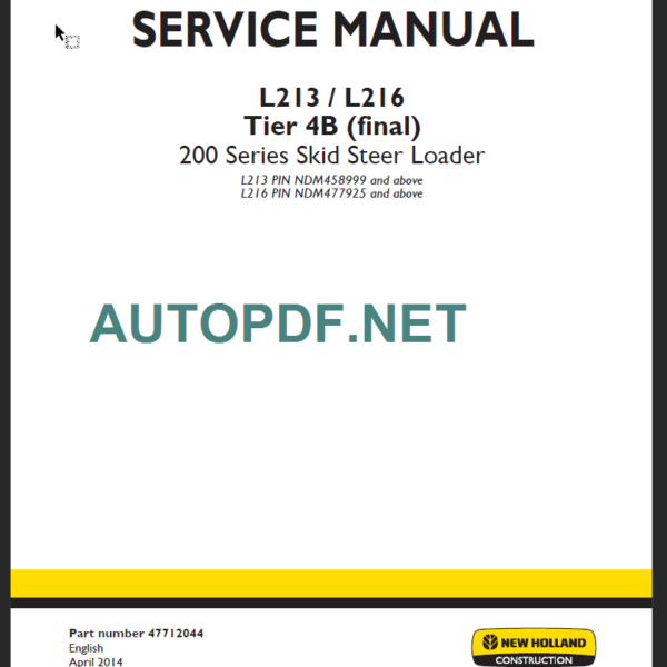 L213-L216 SERVICE MANUAL