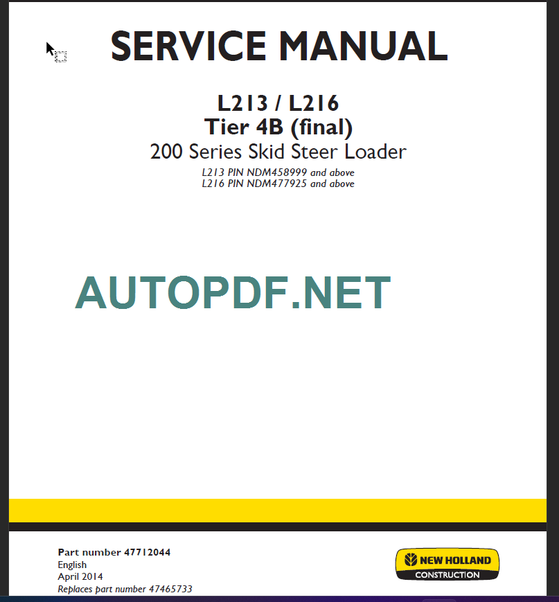 L213-L216 SERVICE MANUAL