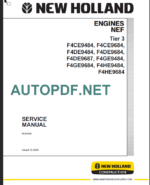 F4CE9484-F4DE9484-F4DE9687-F4GE9684 SERVICE MANUAL