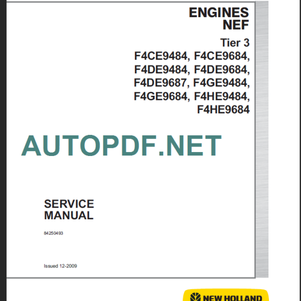 F4CE9484-F4DE9484-F4DE9687-F4GE9684 SERVICE MANUAL