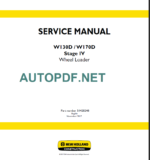 W130D-W170D SERIVCE MANUAL