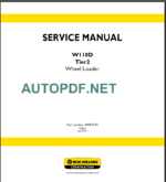 W110D TIER2 SERVICE MANUAL