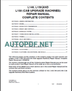 CNH L140-L150 REPAIR MANUAL