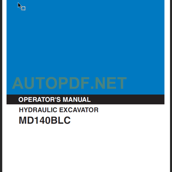 MD140BLC OPERATORS MANUAL