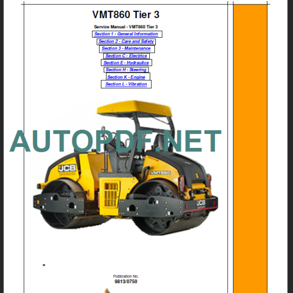 VMT860 TIER3 SERVICE MANUAL