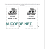 LS180-LS190 REPAIR MANUAL