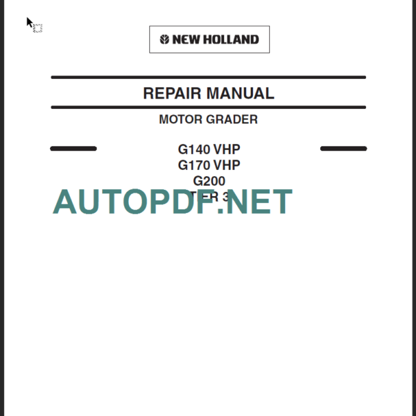 G140 VHP-G170CHP-G200 REPAIR MANUAL