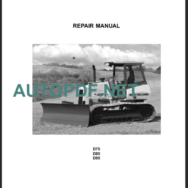 D75-D85-D95 REPAIR MANUAL