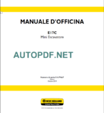 E17C MANUALE D’OFFICINA 2017