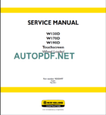 W130D-W170D-W190D SERVICE MANUAL