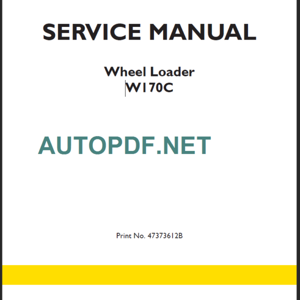 W170C SERVICE MANUAL