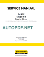 D150C STAGE 3B SERVICE MANUAL