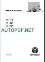 NH 75-NH85-NH95 REPAIR MANUAL