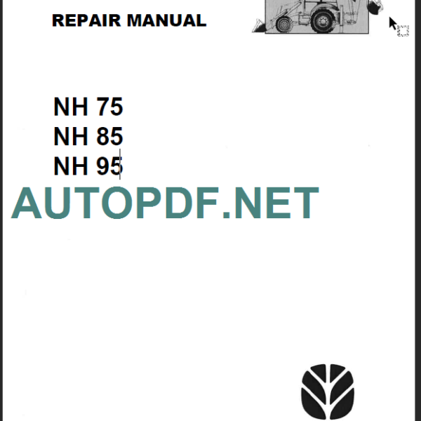 NH 75-NH85-NH95 REPAIR MANUAL