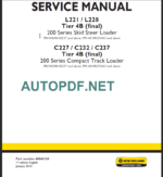 L221-L228-C227-C232-C237 SERVICE MANUAL