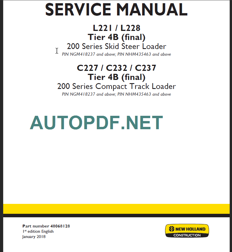 L221-L228-C227-C232-C237 SERVICE MANUAL