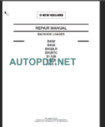 B90B-B95B-B95BLR-B95BTC-B110B-B115B SERVICE MANUAL