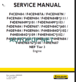 F4CE9484 TIER 3 SERVICE MANUAL