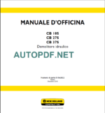 CB18RS-CB27S-CB37S MANUALE D’OFFICINA