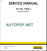 W170C TIER2 SERVICE MANUAL