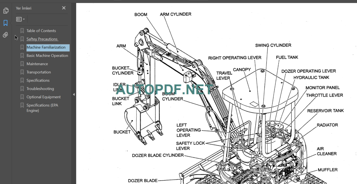 SK30SR-2-SK35SR-2 OPERATOR'S MANUAL