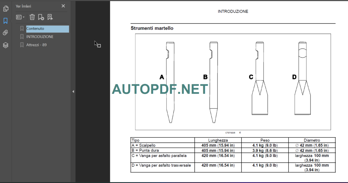 CB18RS-CB27S-CB37S MANUALE D’OFFICINA