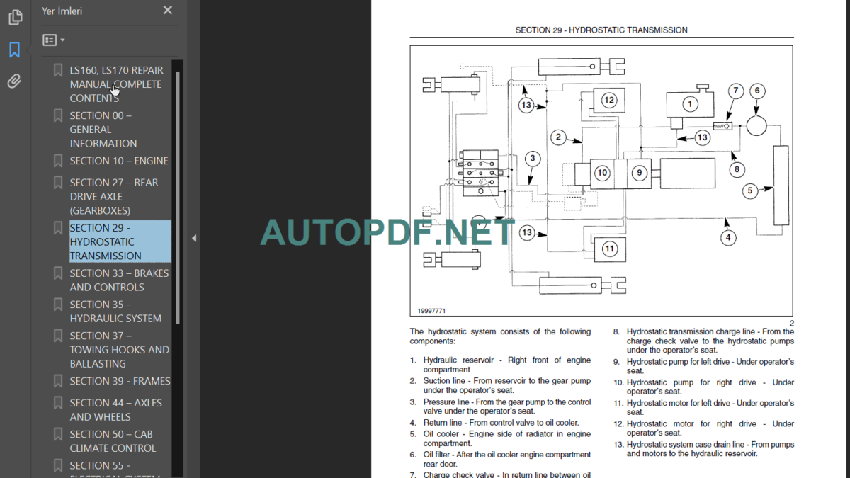 LS160-LS170 WORKSHOP MANUAL