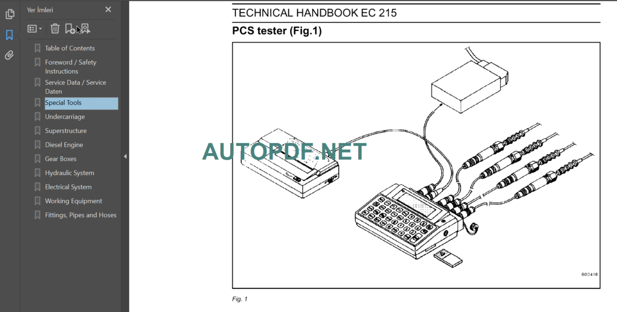 EC215 SERVICE MANUAL