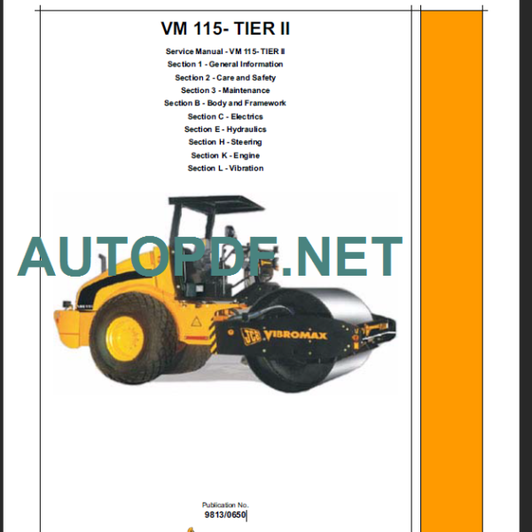 VM115 TIER2 SERVICE MANUAL