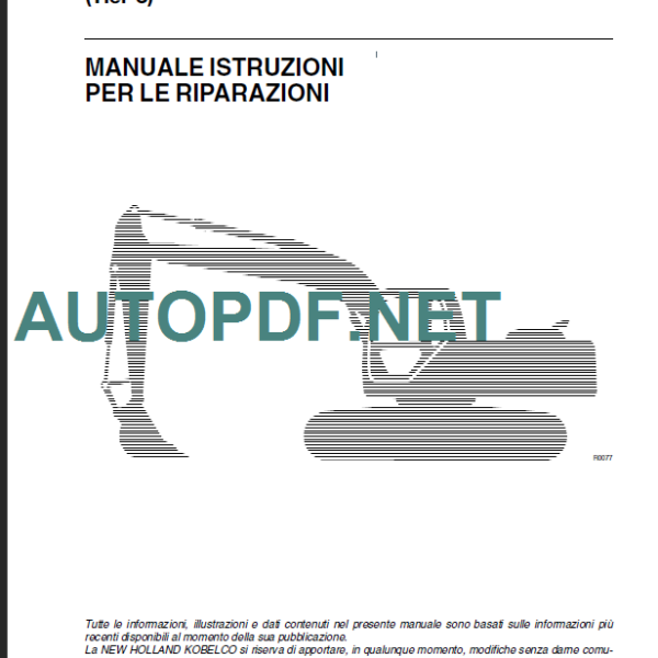 E385 MANUALE DELLE ISTRUZIONI PER LE RIPARAZIONI