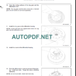 W110D TOUCHSCREEN SERIVCE MANUAL