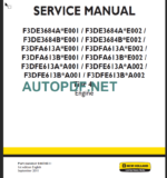 F3DE3684A E001 SERVICE MANUAL